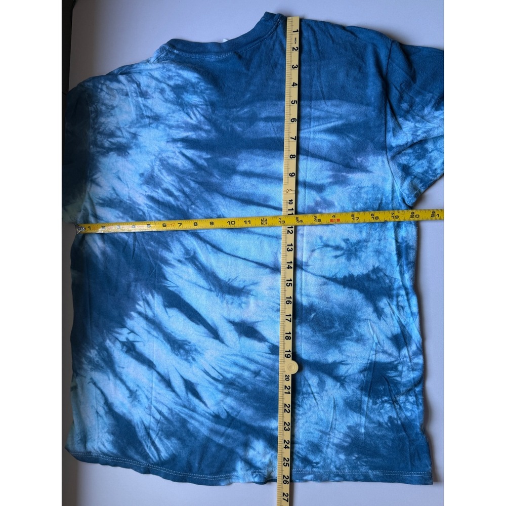 VTG 80s Hanes The Who Tommy T Shirt Tie Dye Blue XL 25th Anniversary Tour USA - Picture 6 of 6